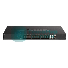 Коммутатор D-Link DXS-1210-28S/A1A, 24×10 Гбит/с SFP+ + 4×10 Гбит/с Combo, управляемый