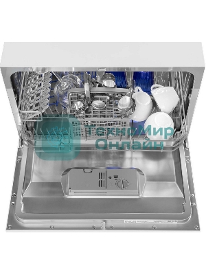 Встраиваемая посудомоечная машина Maunfeld MLP-06DW, белый, 44.8 см, 6 компл., 49 дБ, класс A+