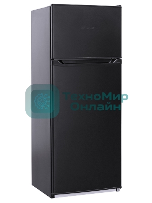 Холодильник Nordfrost NRT 141 232 черный двухкамерный 210/51 л морозилка сверху, капельная система
