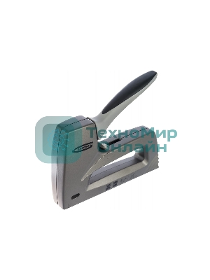 Степлер GROSS 41007 мебельный (Aluminium 140) алюм корпус рег удара тип Скобы 140 300 6-14мм