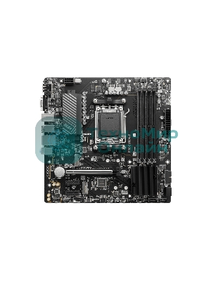 Материнская плата MSI PRO B650M-P, AM5, AMD B650, 4xDDR5, 4xSATA, 2xM.2, 1xPCI-E 4.0 x16, 2xPCI-E 4.0 x1, 1xHDMI, 1xDP, 1xVGA, 1x2.5Gb LAN, 2xUSB 3.2 Gen 1, 2xUSB 3.2 Gen 2, 3x3.5 мм, 7.1, Micro-ATX