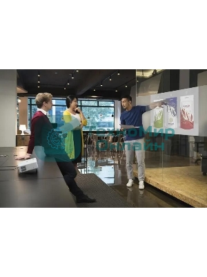 Проектор Epson CO-W01 белый (LCD, 1280×800, 3000Lm, 1,27-1,71:1, 300:1, HDMI, USB-A) (V11HA86040)