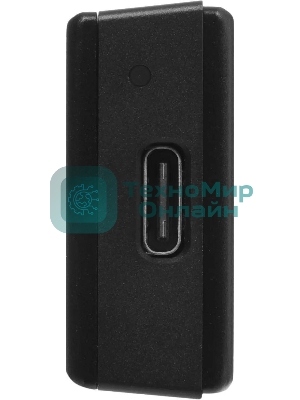 Внешний SSD Kingston XS1000, 2TB, USB 3.2 Gen 2 Type-C, R/W 1050/1000, черный