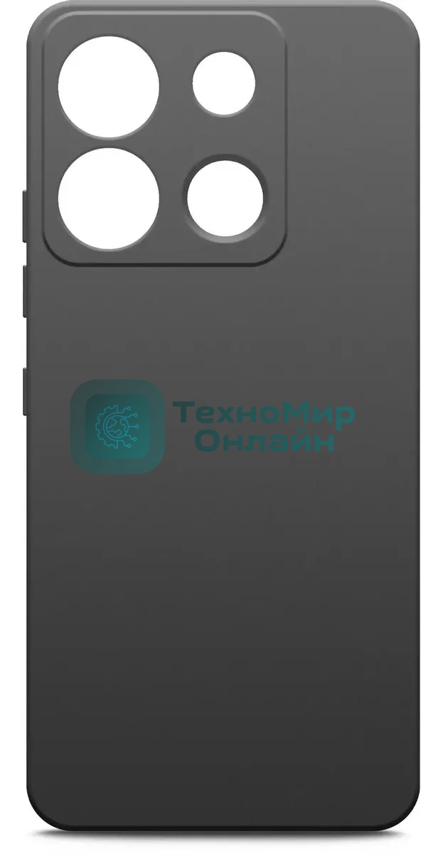 Чехол (клип-кейс) BoraSCO для Infinix Smart 7 Plus черный