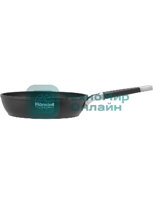Сковорода Rondell Stolz RDA-1764, 20 см, без крышки, серый