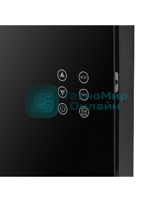 Конвектор электрический Rexant черный, 1000 Вт, 10 м2, электронный термостат, Wi-Fi