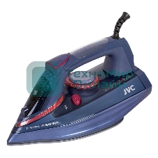 Утюг JVC JRI01 синий, 2400 Вт, 20 г/мин, 120 г/мин, 300 мл