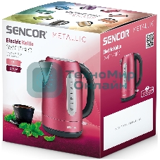 Чайник электрический Sencor SWK 1774RD 1,7 л, 2150 Вт, красный