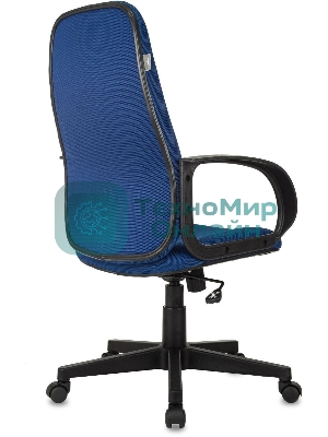 Кресло Бюрократ CH-808AXSN/TW-10 синий, ткань
