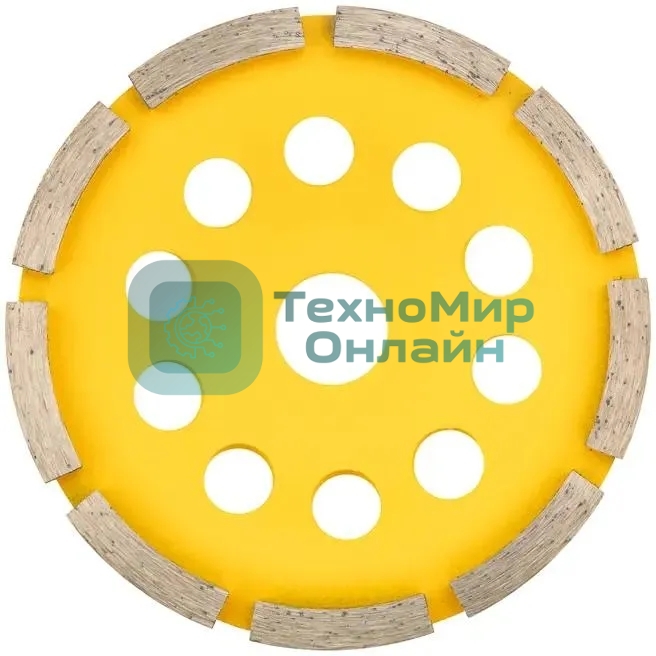 Чашка алмазная шлифовальная Kranz 1-ряд 125х22.2 мм