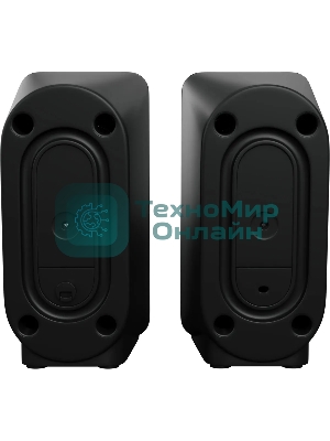 Акустическая система Оклик OK-120U 2.0 черный 6Вт