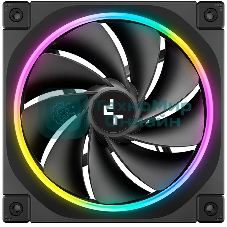 Вентилятор для корпуса Deepcool FL12R Reverse ARGb 120х120x25 черный 4-pin 33.9дБ (R-FL12R-BKAPN1-G)