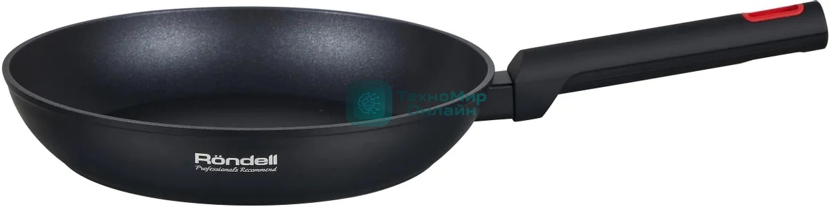 Сковорода Rondell Urban Pro RDA-1985 круглая 24см, покрытие: Xylan Plus ручка несъемная (без крышки) черный