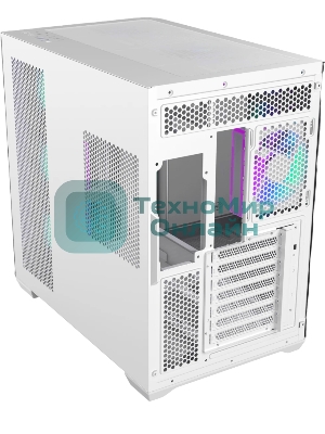 Корпус без блока питания Raijintek ATREUS BT4, Midi-Tower, TG, 4x120мм ARGB, 2xUSB-A 3.0 + 1xUSB Type-C , E-ATX, ATX, mATX, mITX White