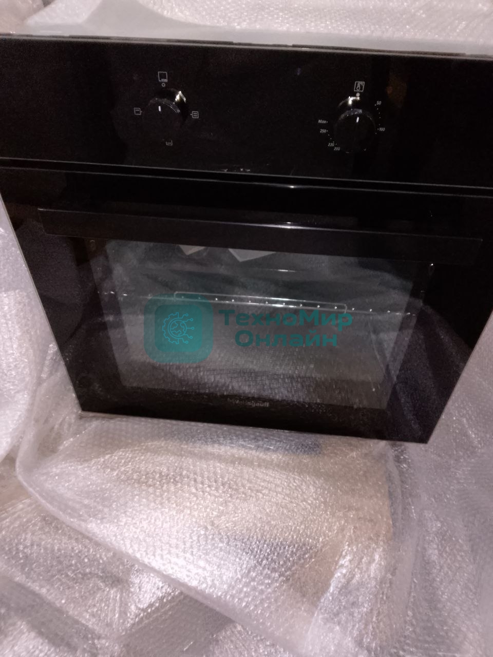 (Поврежденный товар) Духовой шкаф Weissgauff EOM 180 BV (Царапины на крышке пу, замята крышка.)