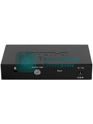 Коммутатор D-Link DGS-1100-08V2/A1A, 8×1 Гбит/с, настраиваемый
