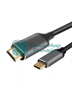 Кабель USB3.1 CM-HDMI 1.8M CU423MC-1.8M VCOM