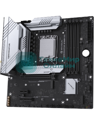 Материнская плата Maxsun Terminator B760M D5 WIFI, LGA 1700, Intel B760, 4xDDR5, 4xSATA, 3xM.2, 1xPCIe 5.0 x16, 1xPCIe x4, 1xPCIe x1, 1xHDMI, 1xDP, 1x 2.5Gb LAN, 6xUSB 2.0, 2xUSB 3.2 Gen 2, 3x3.5 мм, 5.1, mATX
