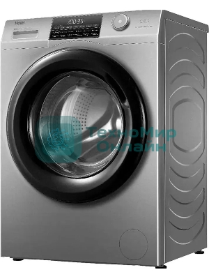 Стиральная машина Haier HW90-BP14959S серебристый, загрузка фронтальная 9 кг, 1400 об/мин, класс: A+++