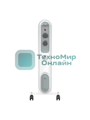 Обогреватель масляный Royal Clima ROR-P9-2000M (9 секций) белый, 2000 Вт, 25 м2, термостат