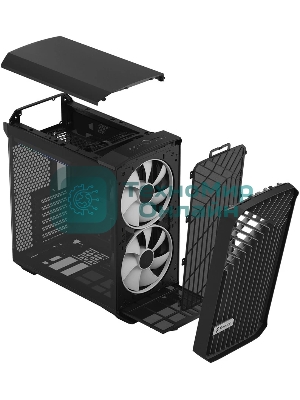 Компьютерный корпус Fractal Design Torrent Compact RGb черный TG Light Tint/FD-C-TOR1C-02