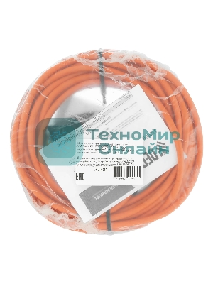 Удлинитель-шнур силовой Garden Series Denzel б/з, ПВС, 10 м, 1 розетка, 2*1 мм