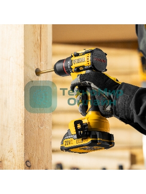 Дрель-шуруповерт Denzel CDH-BL-20, 20 В, 2 Ач, 50 Нм, бесщеточный