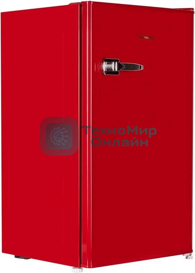 Холодильник Maunfeld MFF83RR красный однокамерный 85л