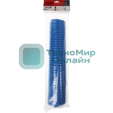 Пневматическое оборудование FUBAG Шланг спиральный с фитингами [170305] рапид_полиуретан_15бар_8х12мм_10м