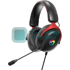 Гарнитура Marvo HG9076 Tactic X чёрный, проводная, USB, подсветка