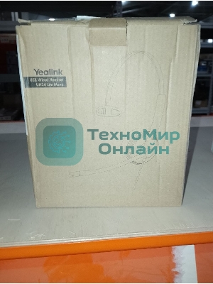 (Поврежденная упаковка) Проводная гарнитура Yealink UH34 Lite Mono UC, USB, черный (UH34 Lite Mono UC)