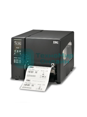 Принтер этикеток термотрансферный TSC MH361T 300 dpi, 254 мм/сек, USB, RS-232, Ethernet, USB Host, MicroSD, черный