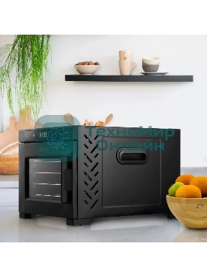 Сушка для фруктов и овощей Kitfort КТ-1964 18под. 600 Вт, черный