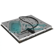 Встраиваемая электрическая панель Electrolux EHF16240XK, 60 см, 4 конфорки, черный , рама из нержавеющей стали