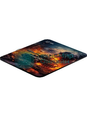 Коврик для мыши Cactus CS-MP-D04M Burning tank 300x250x3мм