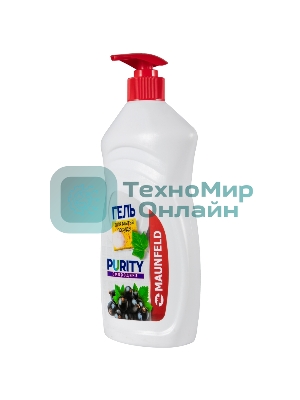 Гель для мытья посуды Maunfeld Purity Смородина 450 г MDL450CD (дозатор)