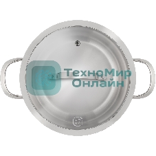 Кастрюля Rondell Calypso RDS-1671 3.8л. d=20см (с крышкой) сталь