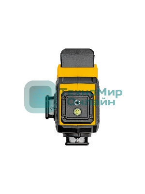 Лазерный уровень мультипризменный Denzel DLV-360-3T, 30 м, зеленый луч, Li-Ion 2,4 Aч, штатив