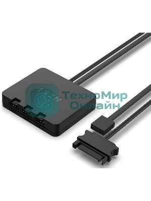 Вентилятор для корпуса Case Cooler NZXT F140 RGb Core Twin Pack (140x140x25мм, 4-pin PWM, RGb, 89.48CFM, 32.5dBA, 1800RPM, черный, 2pcs)