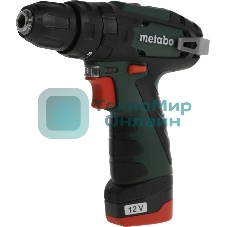 Дрель-шуруповерт Metabo PowerMaxx SB 600385500, 10,8 В, 2 Ач, 34 Нм, щеточный, ударный