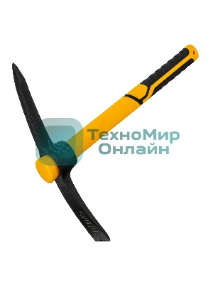 Кирка Denzel 700 г, фибергласовая обрезиненная рукоятка 385 мм