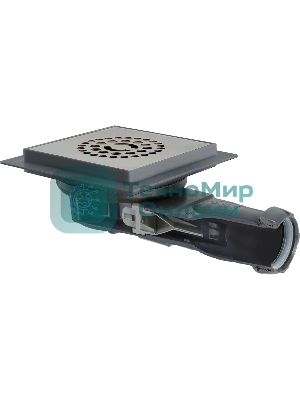 Трап точечный WIRQUIN Venisio Compact с решеткой 115*115