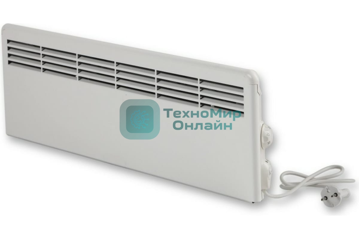 Конвектор электрический Ensto FinnHeat MINI EPHBMM10PR белый, 1000 Вт, 16 м2, механический термостат