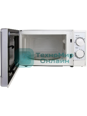 Микроволновая печь SUPRA 20MW25 белый, 20 л, 700 Вт, переключатели - поворотный механизм