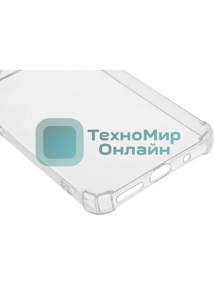 Чехол (клип-кейс) BoraSCO для Xiaomi Poco M6 4G Bumper Case прозрачный