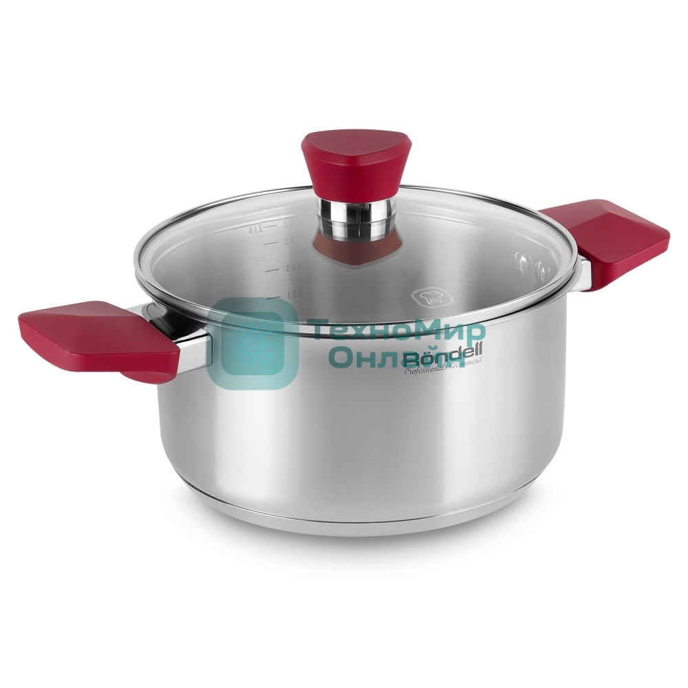 Кастрюля Rondell RDS-814 Strike с/кр 20 см (2,8 л)