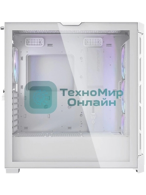 Компьютерный корпус Cougar Airface Pro RGb White 4x120MM ARGb FAN, ARGb FAN HUB, БЕЗ БП, БЕЛЫЙ, E-ATX