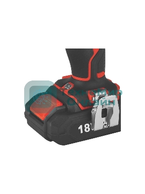 Дрель-шуруповерт KLECO KE18DM-15, 18 В, 1,5 Ач, 30 Нм, щеточный, ударный