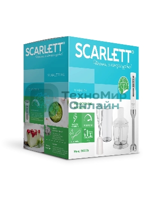 Блендер Scarlett SC-HB42F09 белый