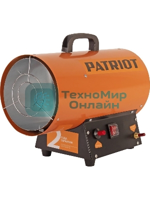 Тепловая пушка газовая Patriot GS 16 оранжевый